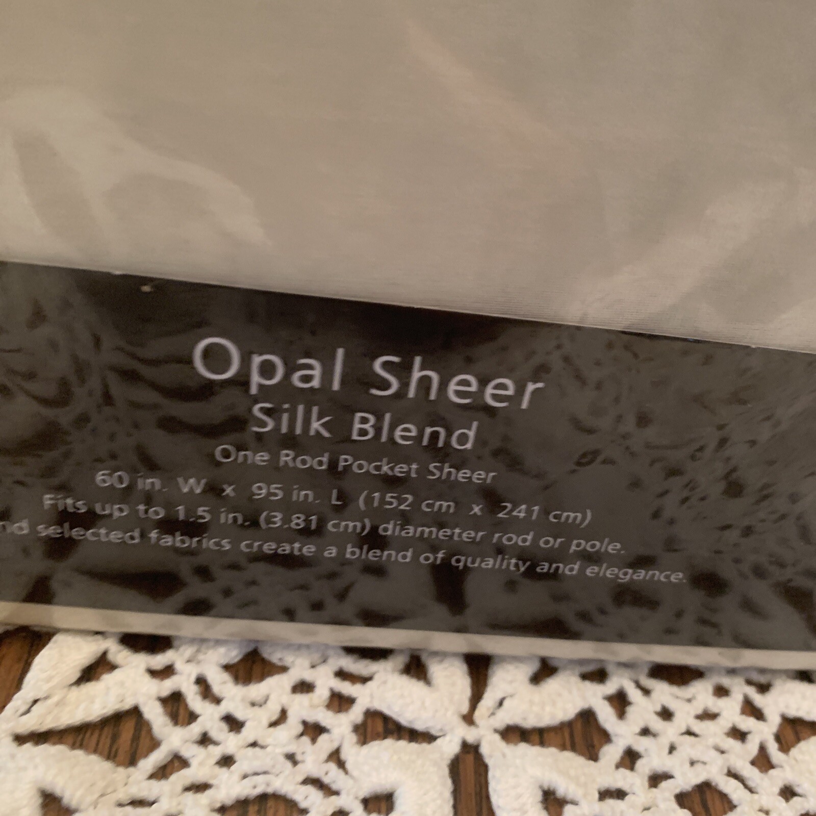 Valeron® Opal Silk Blended Luxury Sheer