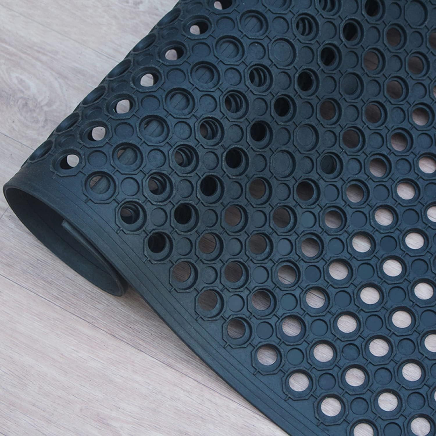 3X5Ft Rubber Floor Mat Commercial anti Fatigue Rubber Drainage Mat New Non Slip