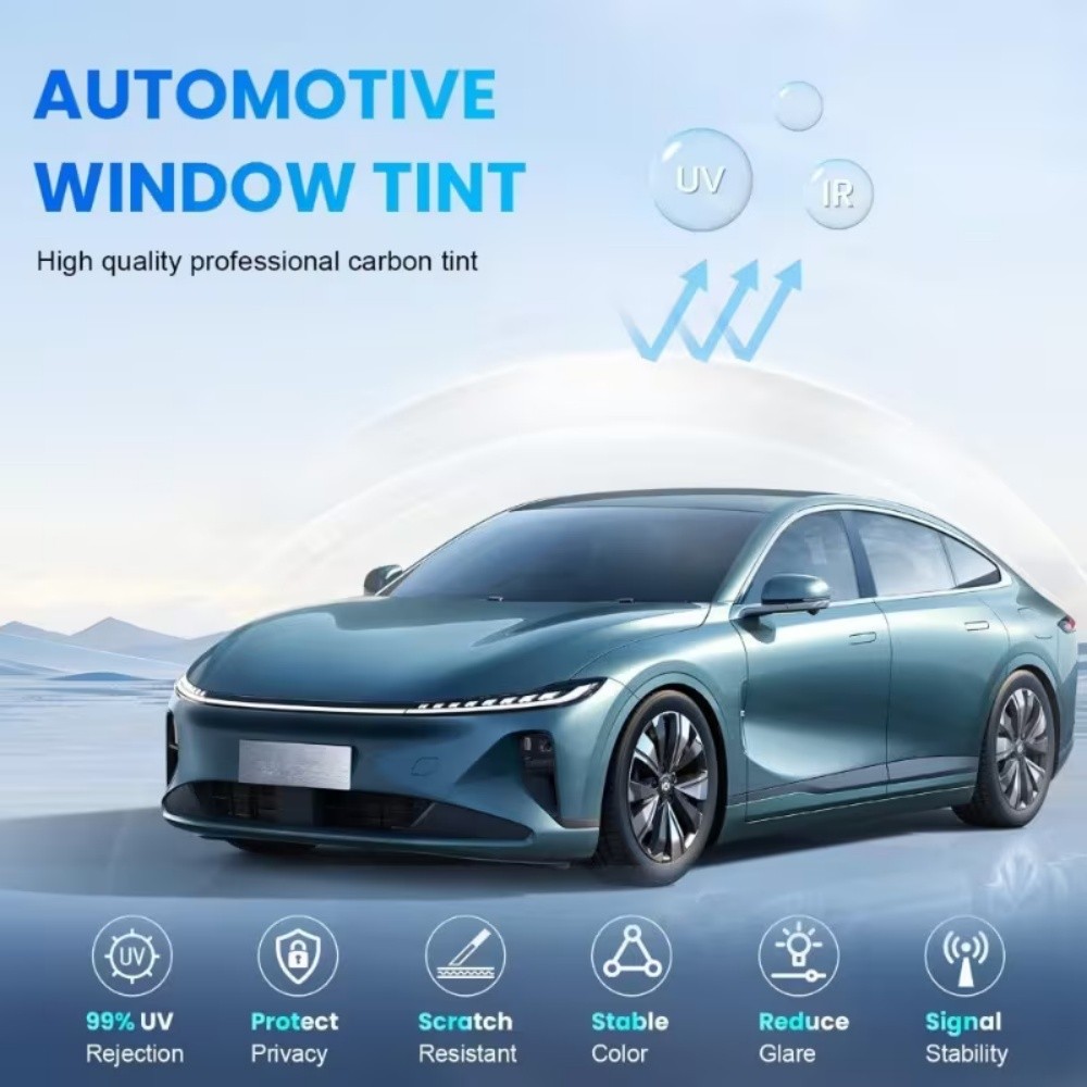 20″x16FT 5%/35% VLT Window Tint Film VLT UV Car Home Office Roll Heat Protection