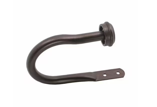 Northbranch Copper Steel Hook Curtain Holdback (Set of 4)