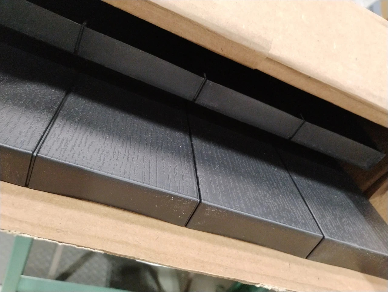 Ekena Millwork 14×55 Black Board & Batten Vinyl Shutters Pair Lifetime Exterior