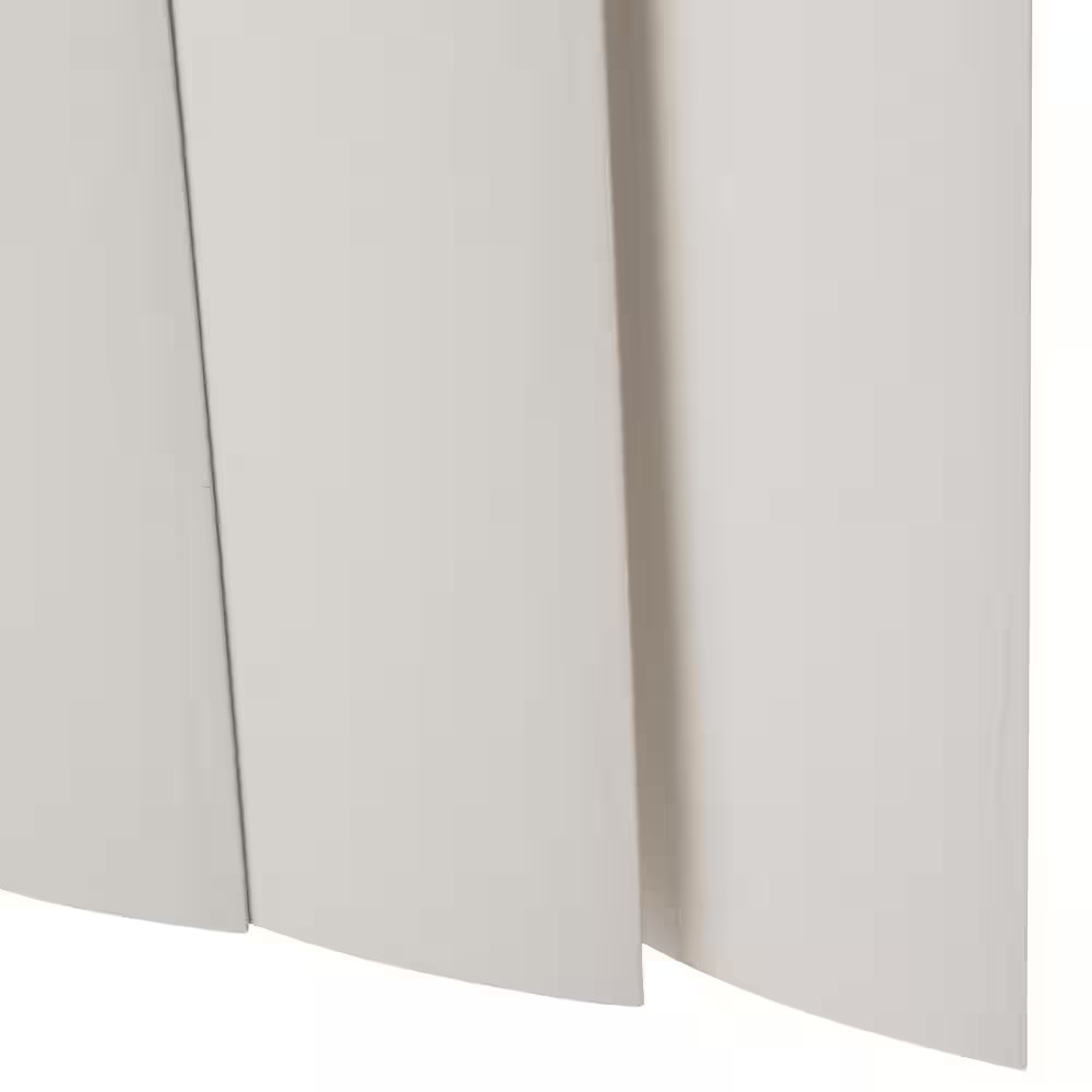 Alabaster Cordless Room Darkening Vertical Blinds for Sliding Doors Kit with 3.5