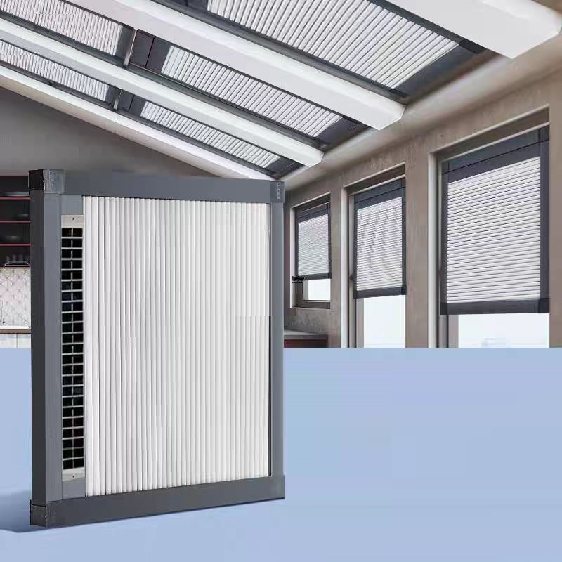 Solar Electric Skylight Blinds,Motorized Roof Blinds,Customize,KARLLEO-US-250815