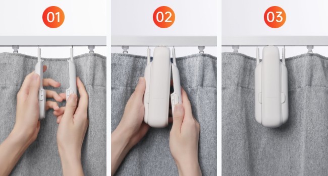 Automatic Curtain Opener – Bluetooth Remote Control Smart Curtain with App,