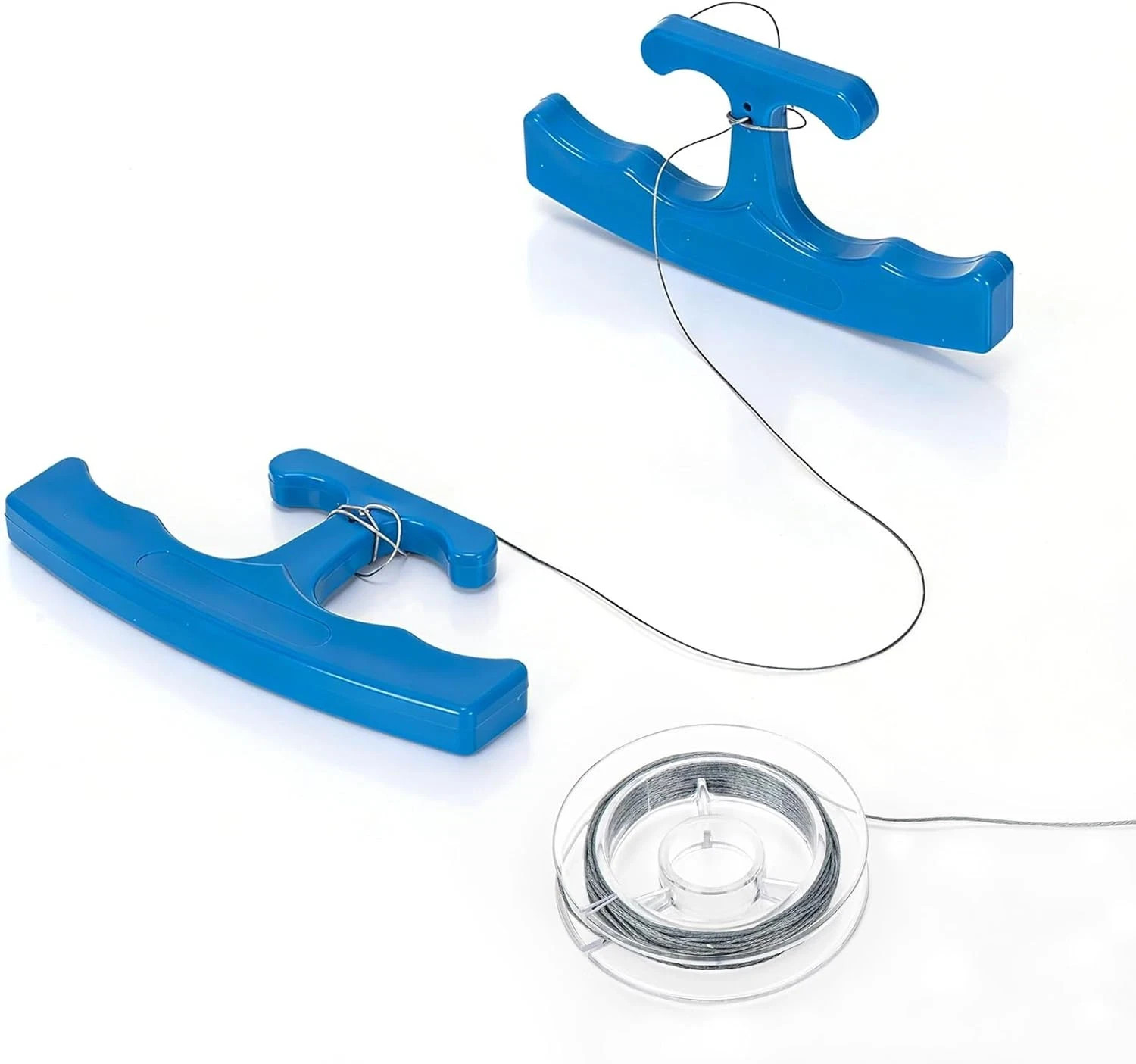 Blue Car Emblem Removal Tool, Plate Line Badge Remover – 1 Pair Kit with 5M High