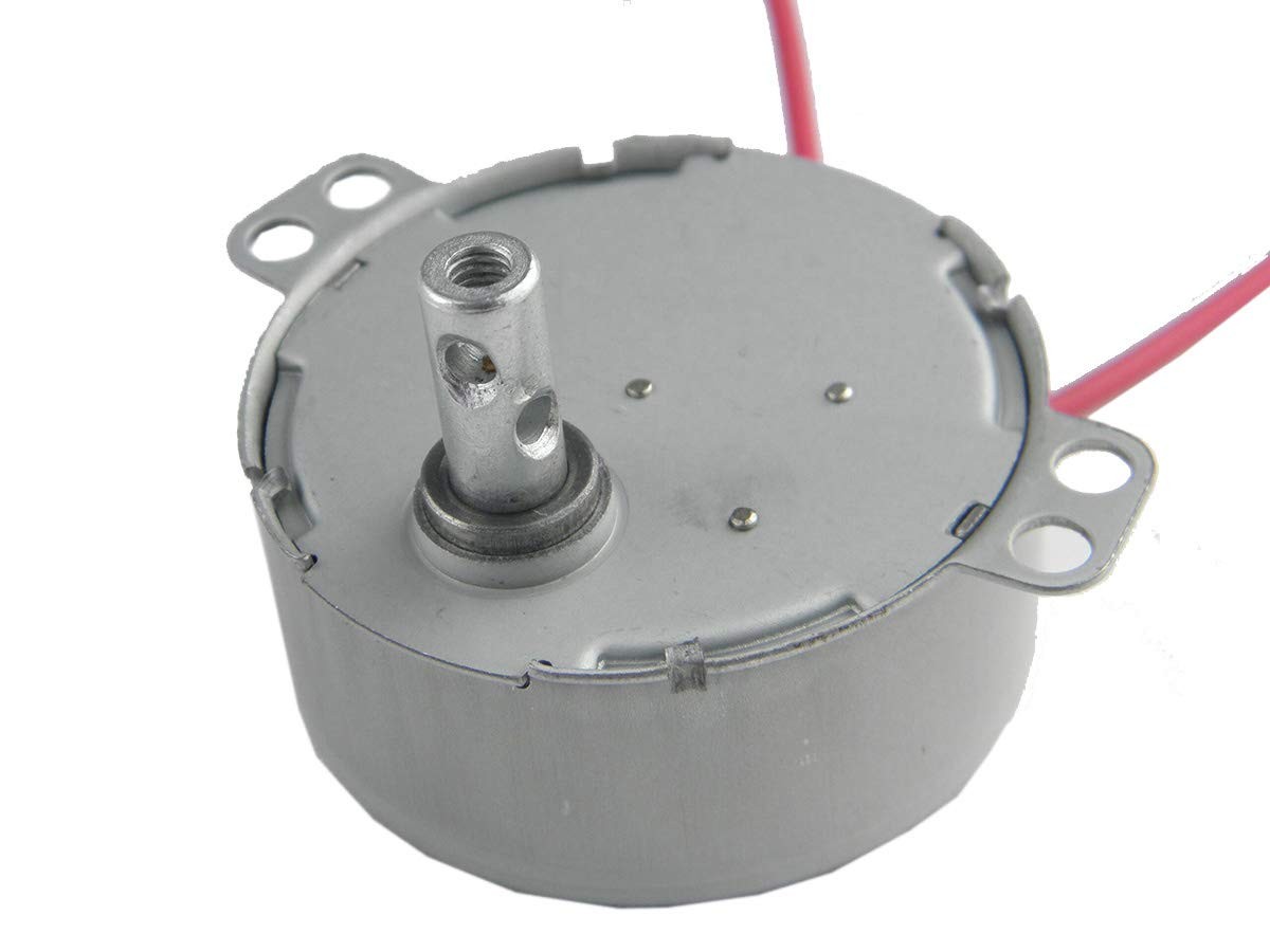 TYC50 Slow Speed Electric Motor 110V 1518RPM CW Turntable Fireplace Motor