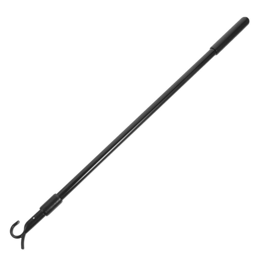 Bracket Closet Reacher Pole with Hook Curtain Telescopic Rod