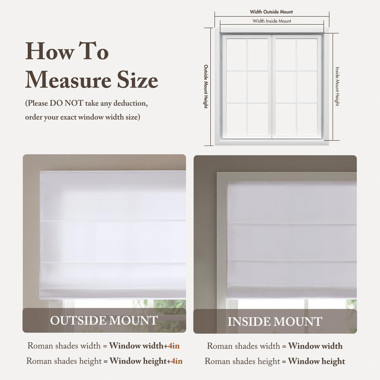 Madison Park Galen Matte White Cordless 35″W x 64″H, Basketweave