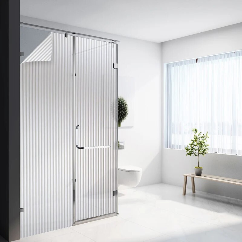 Changhong Strip Glass Film Bathroom Privacy Window Sticker Electrostatic Film