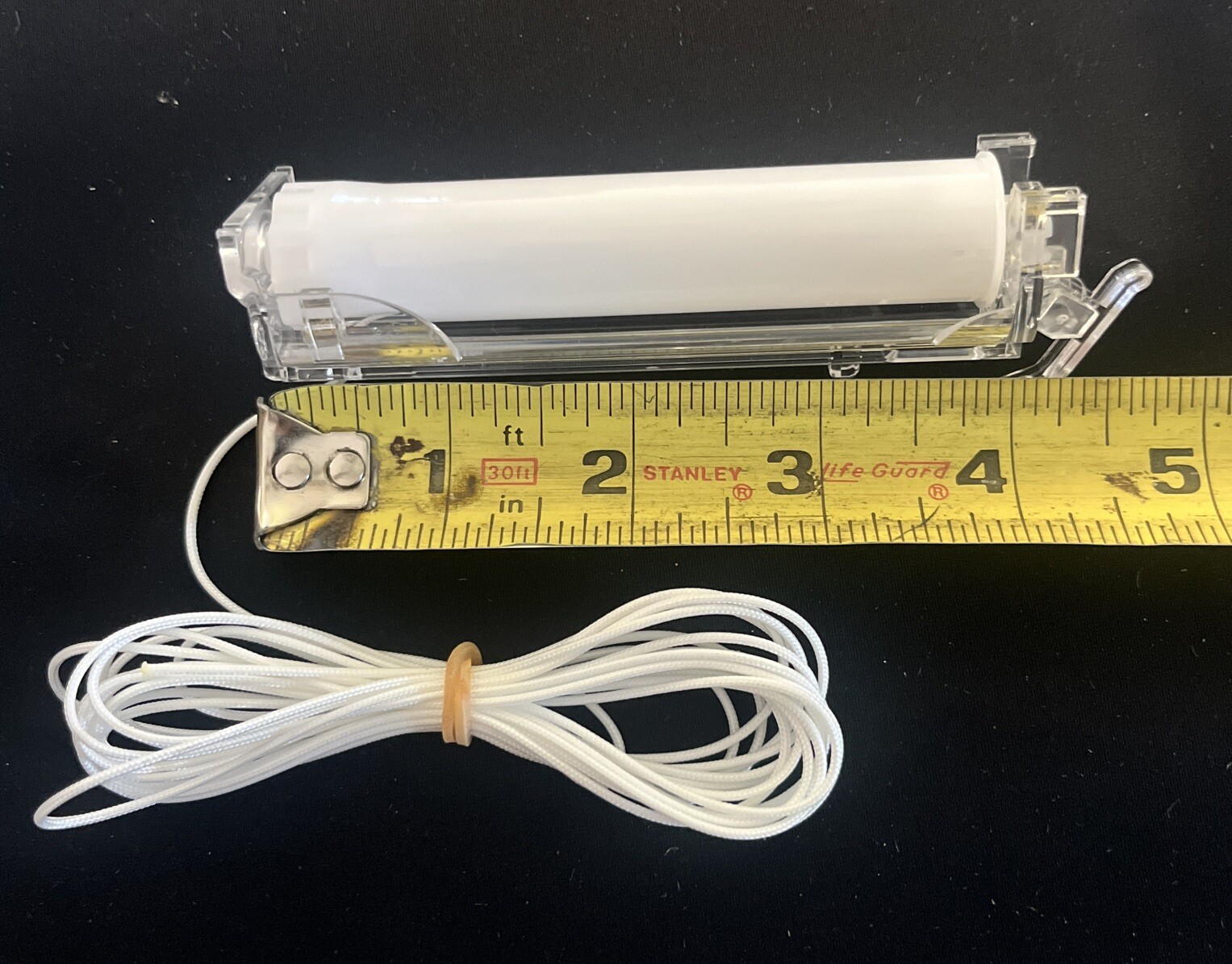 Quick Lock Cord Roll Support +3.5mtr Cord White Sold In Sets Of 5