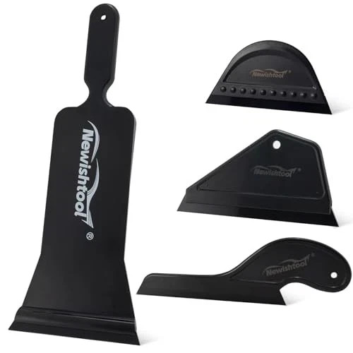 Window Tint Tools Kit – Bulldozer Squeegee, Side Wiper, 4 IN 1 Squeegee Set