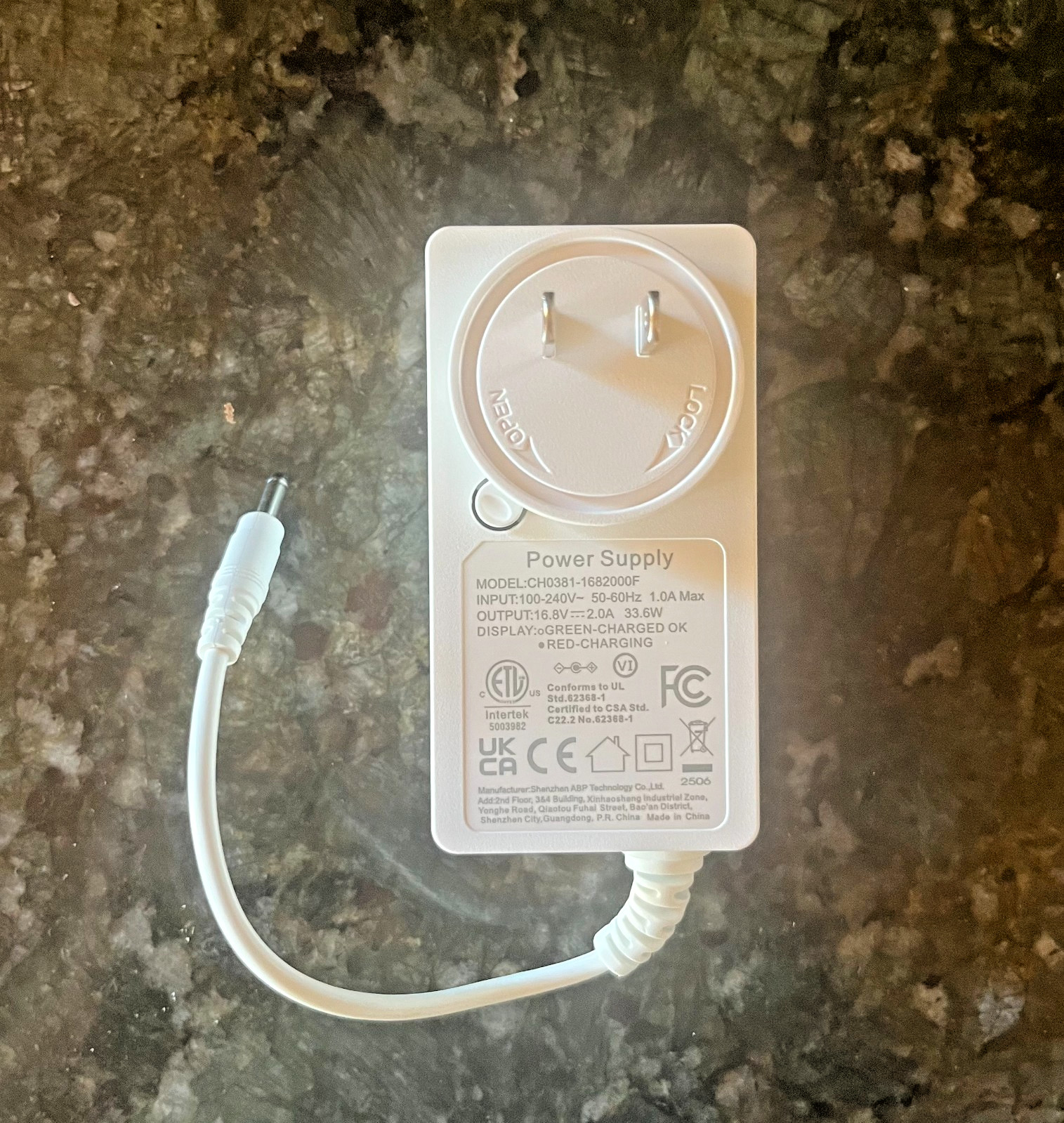 Hunter Douglas Powerview Single Charger for Rechargeable Batteries