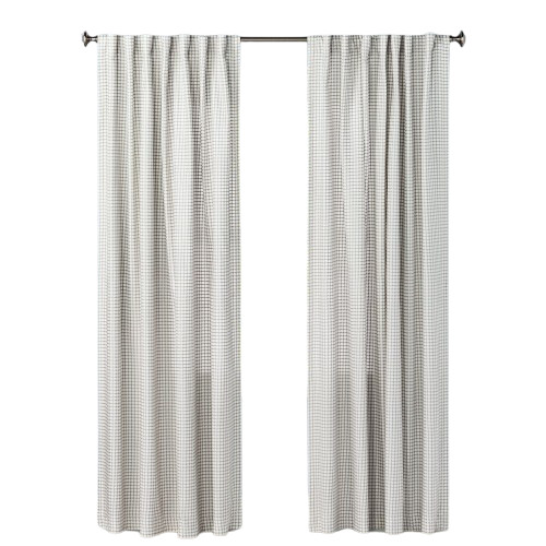 1pc 54″x84″ Light Filtering Honeycomb Curtain Panel Gray – Threshold