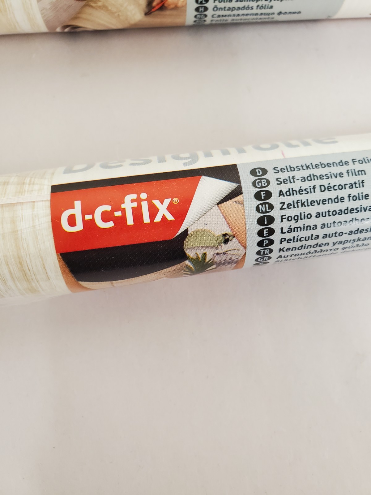 *3 ROLLS* d-c-fix 17″ x 78″ White Ash Self-Adhesive Drawer/Shelf Wood Film Liner