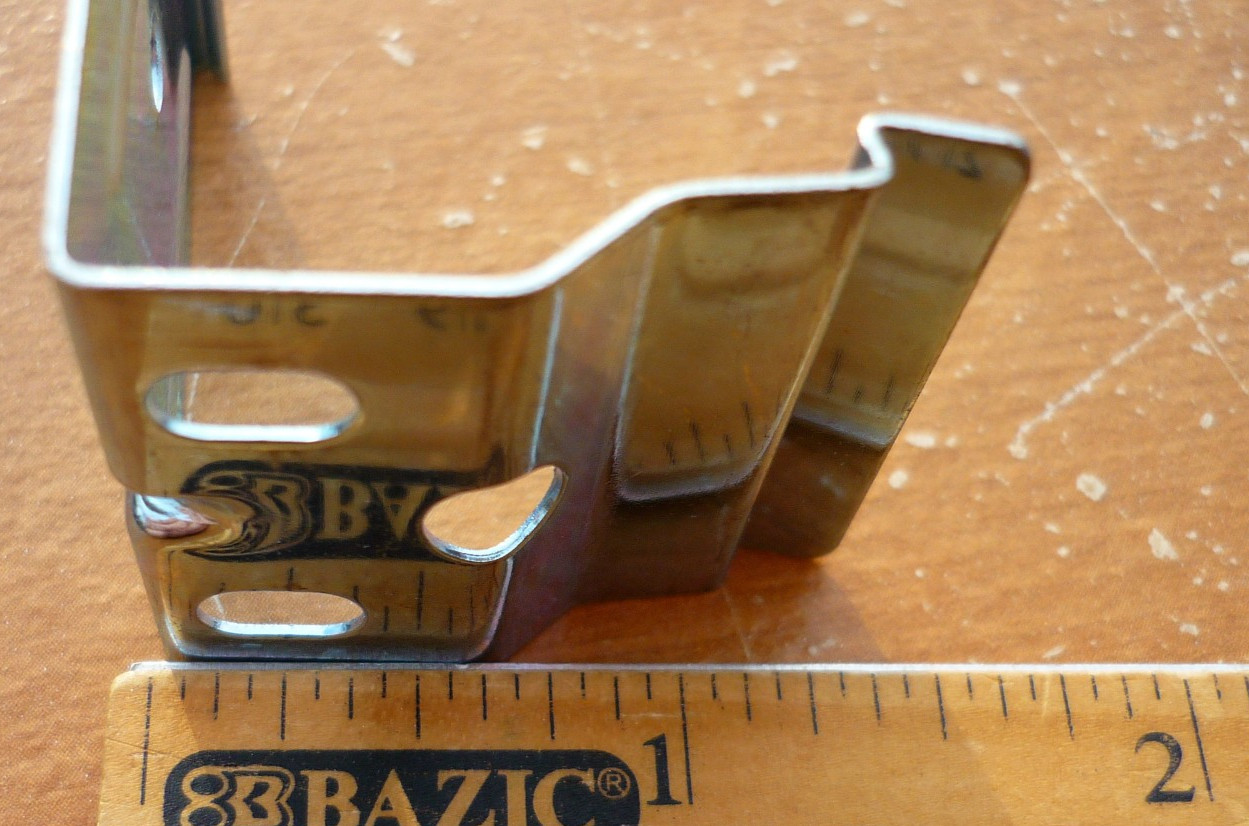 (3) Graber Bali Easy Up Shade Mounting Brackets – Old Style Gutter Rail –