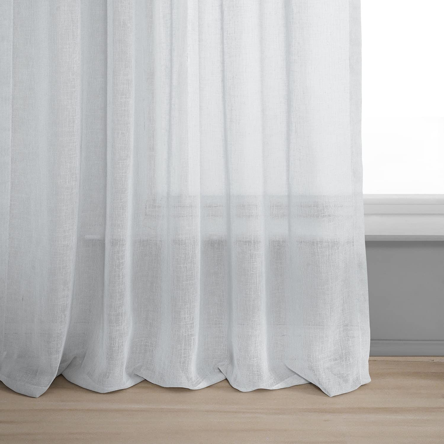 Hpd Half Price Drapes Hpd Half Drapes Solid Sheer Curtains For Living Room