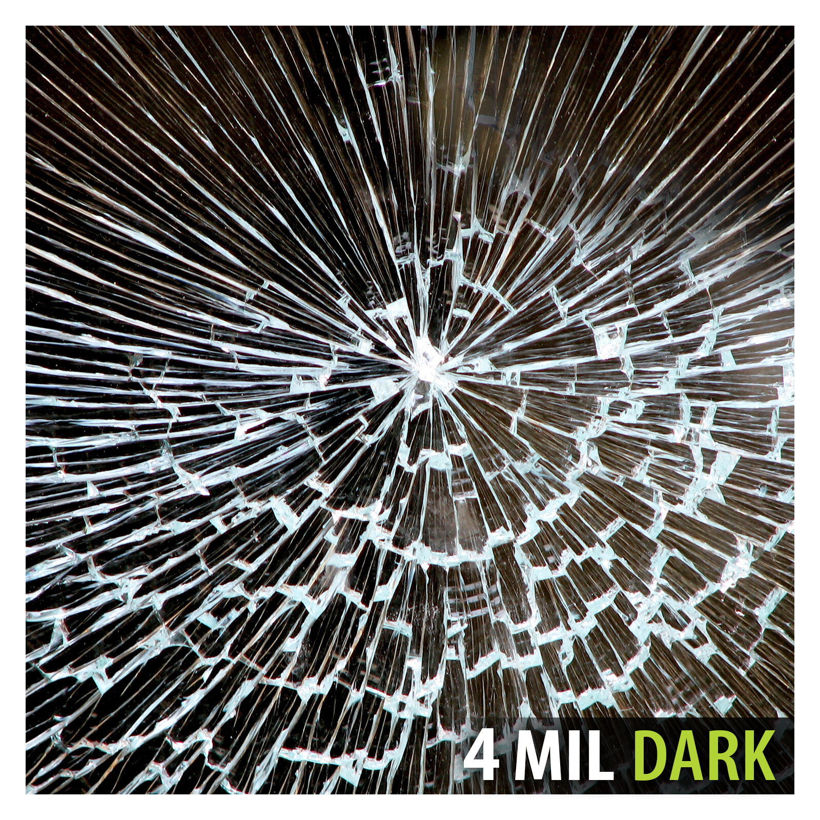 BDF S4MB20 Window Film Security and Daytime Privacy 4 Mil Black 20 (Dark)