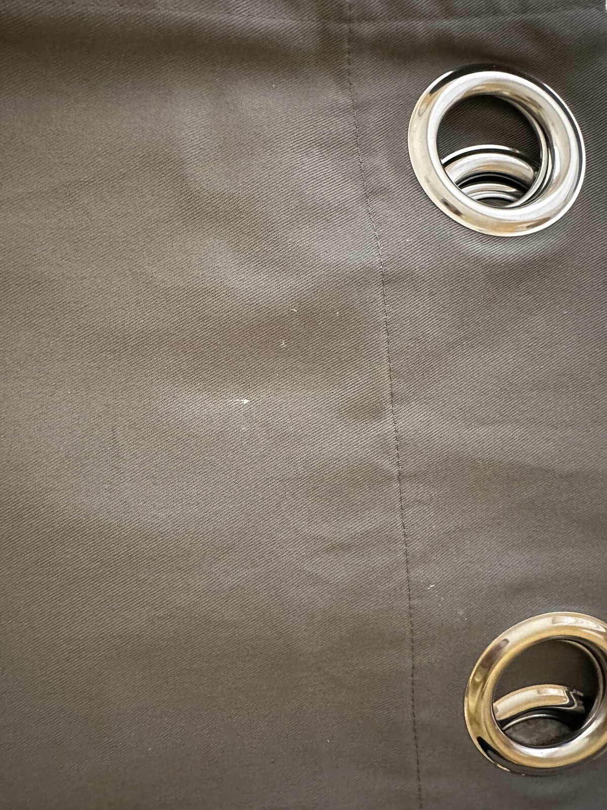 IKEA Merete Curtains Pair Room Darkening Dark Gray 57”W X 65”L Grommets