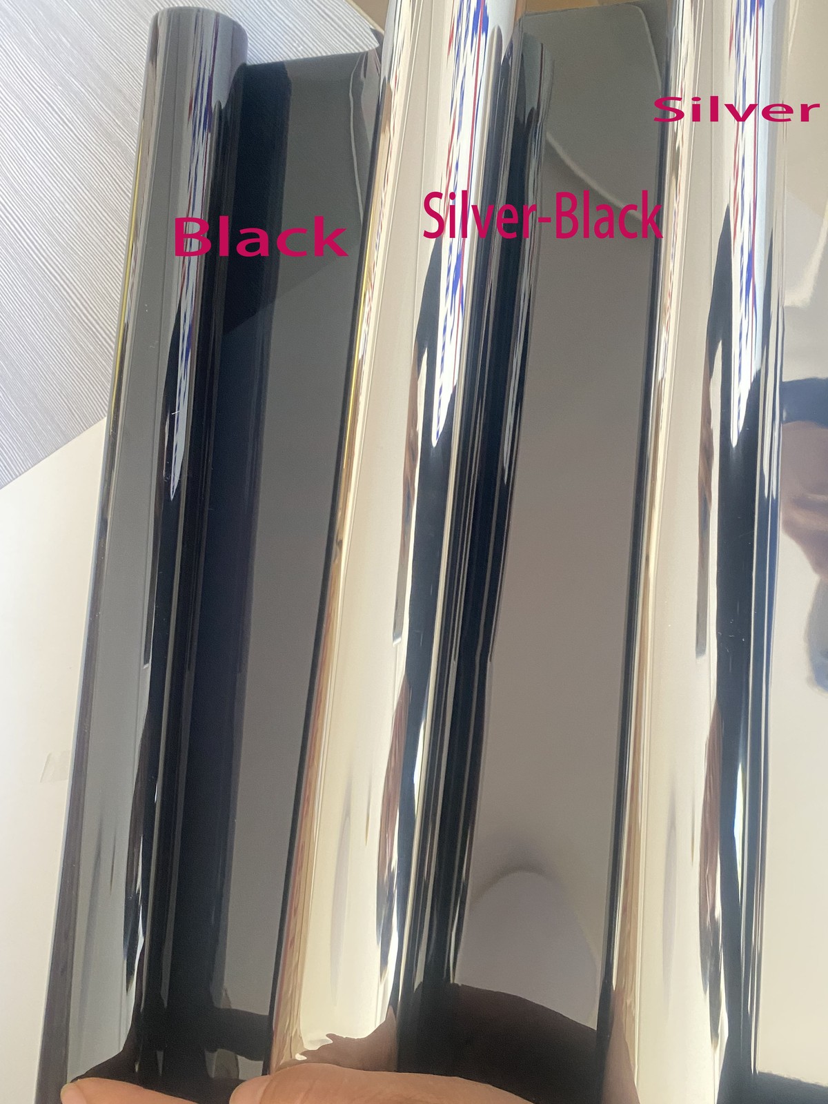 One-Way Mirror Window Film Privacy Tint Sun UV Reflective Heat Control for House