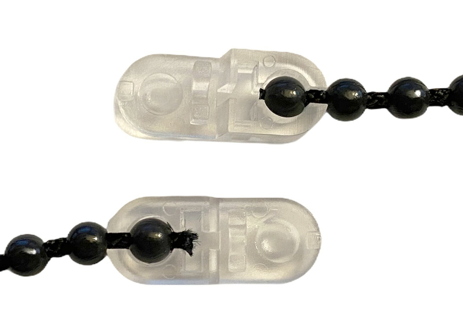 Qty. 10 Sets RollEase Clear Plastic Chain Connector for #10 or #6 Beaded Chain