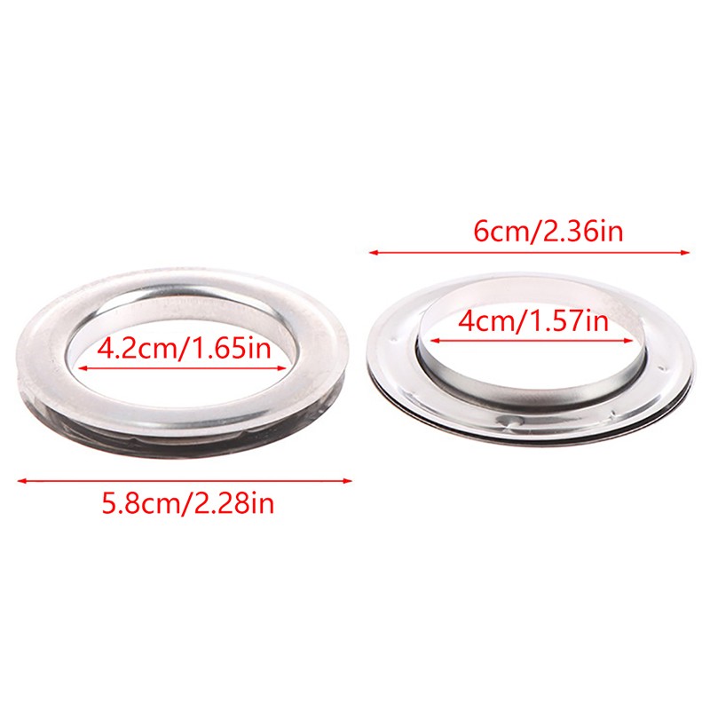 10/30/60 pairs 4cm inner diameter round hole curtain ring assembled with a pr HJ