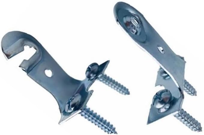 Roller Window Shade Outside Mount Brackets W/ Screws Roller Shutters Metal Hold