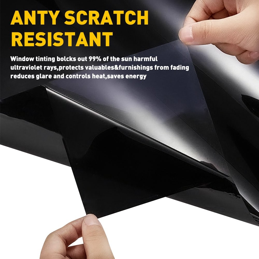 Uncut Car Window Tint Film Roll with Shades 5% 15% 20% 35% 50% Car Home Glass EC