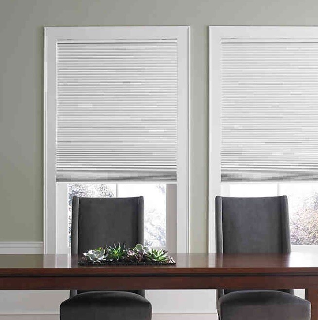 REAL SIMPLE NEW Cordless Cellular Shade Light Filtering 45.5″x 72″ WHITE NEW