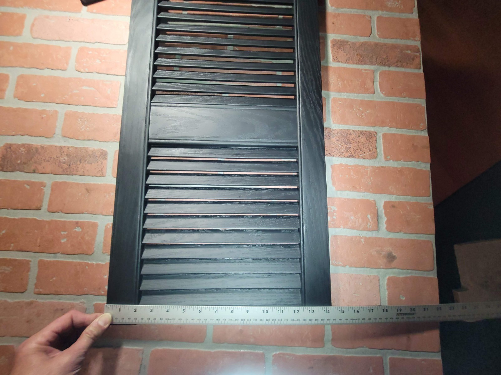 Vinyl Shutters 14.5in. Wide X 27in Long. Mid-America “Brand New” Still In Box.