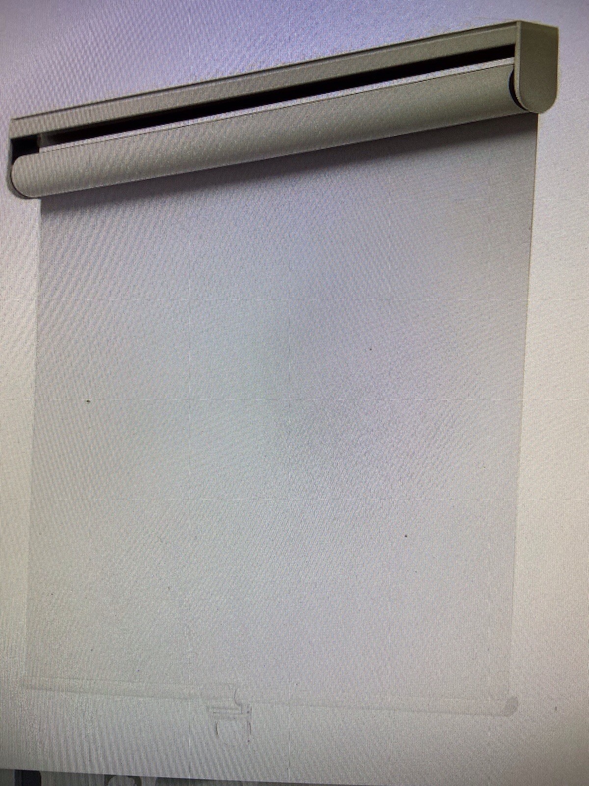 Cordless Spring Roller Shade 75×64 , 40-47 Off White
