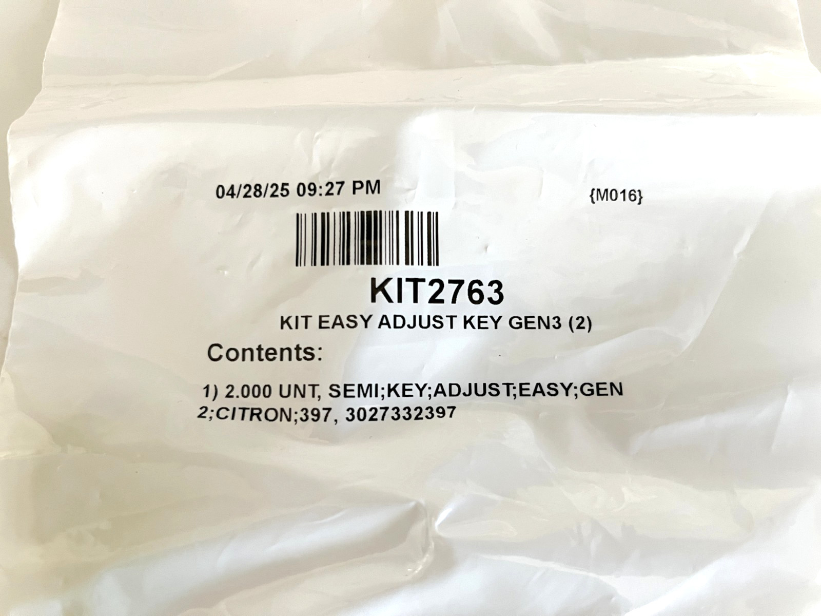 NEW HUNTER DOUGLAS 2X ADJUSTMENT LEVELING KEYS—DUETTE AND APPLAUSE SHADES GEN 3