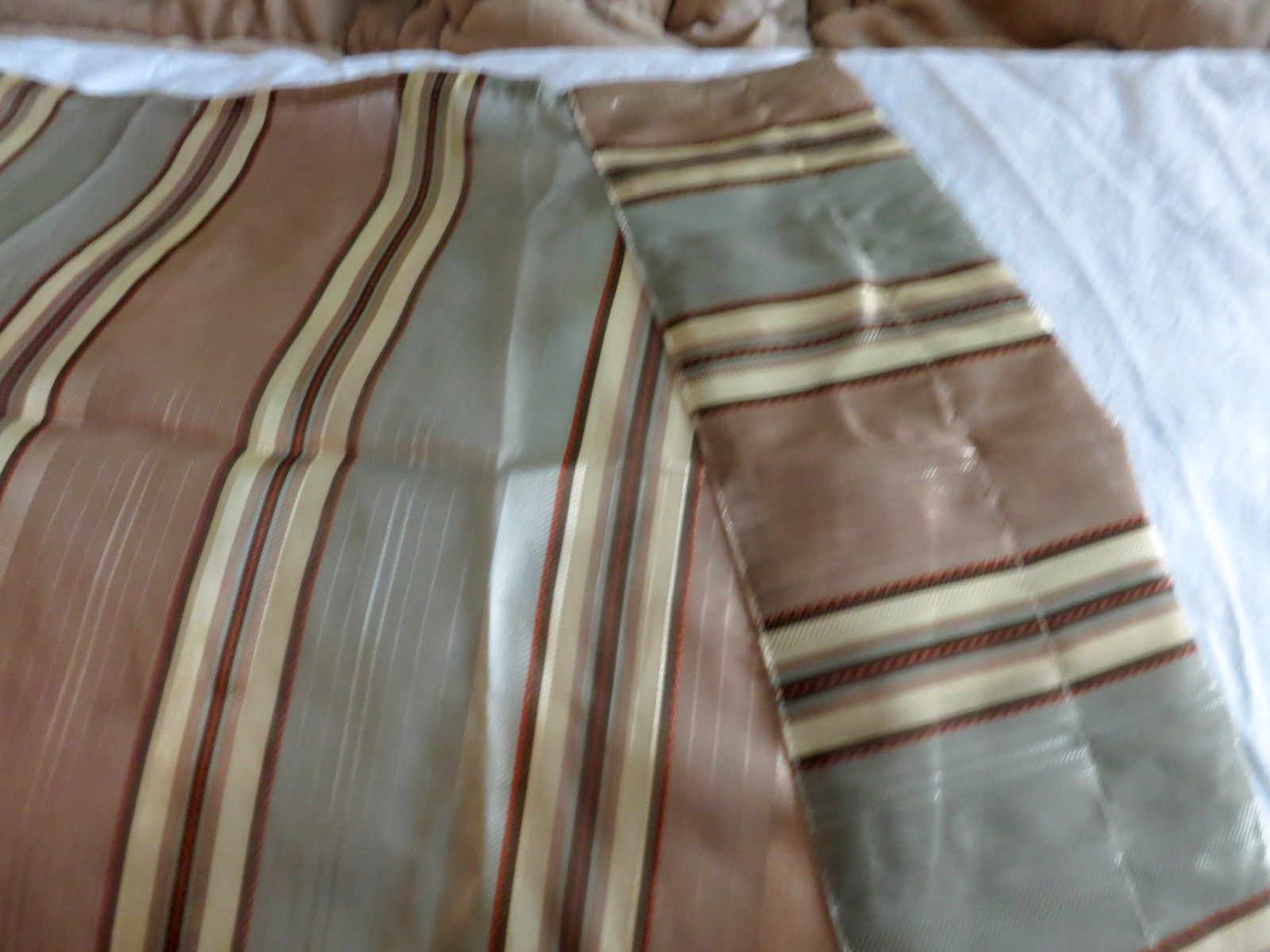 Chris Madden Window Treatment Luxurious Tassels/Beaded Swag Waterfall Valance