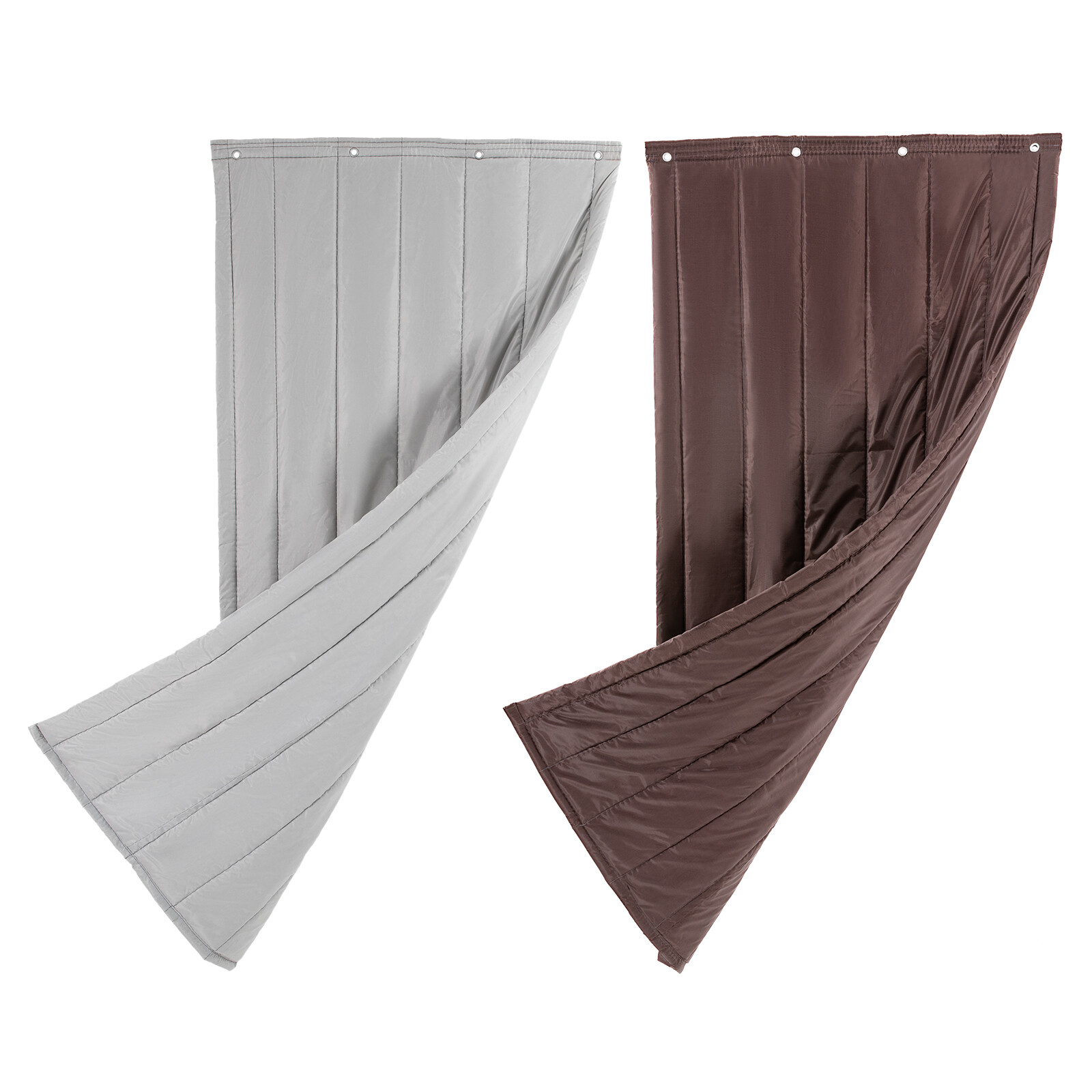 Lightweight Thermal Insulated Door Curtain 39.5″x83″ Winter Doorway Drapes Cover