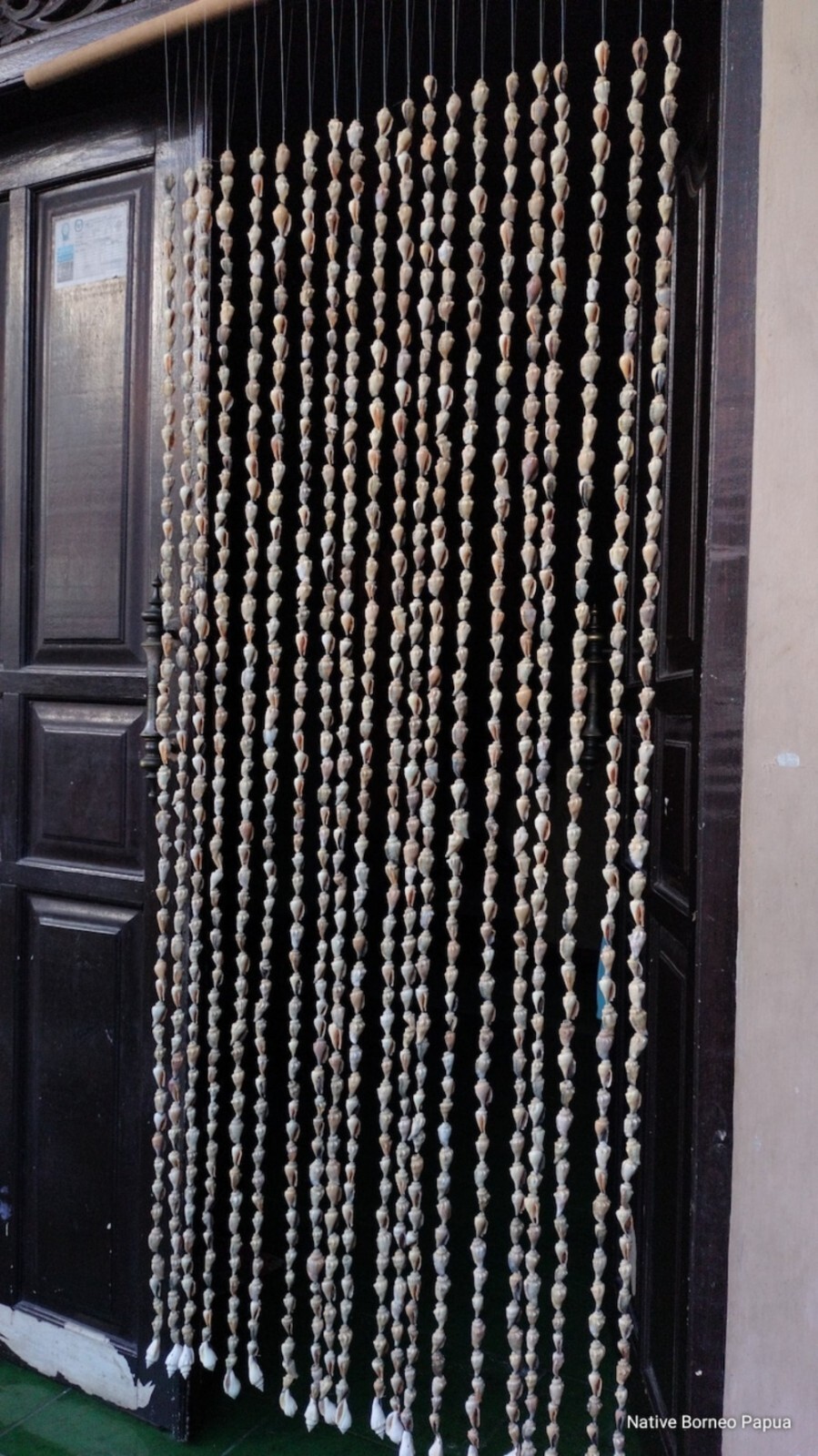 10 strand Papua big shells curtains,new guinea art, home decor, gifts,wall deco