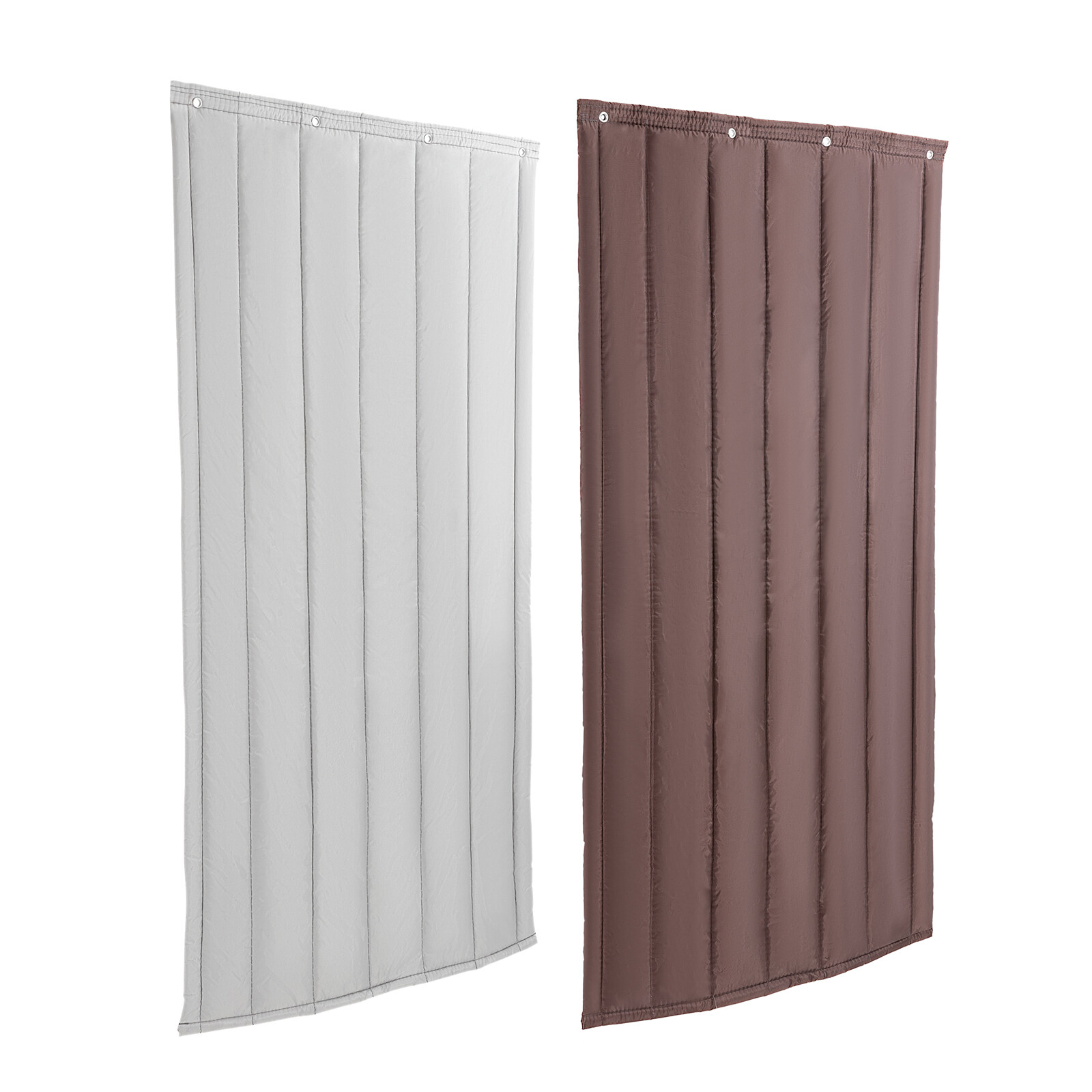 Lightweight Thermal Insulated Door Curtain 39.5″x83″ Winter Doorway Drapes Cover