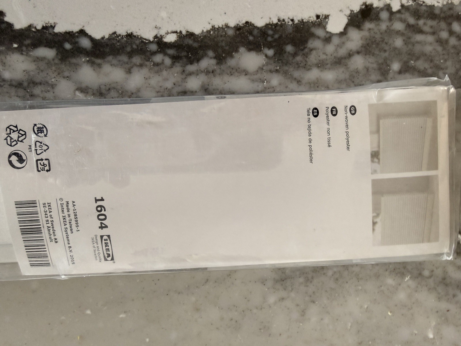 IKEA HOPPVALS Cellular blind, white, 36×64 50290634 New With Attachment