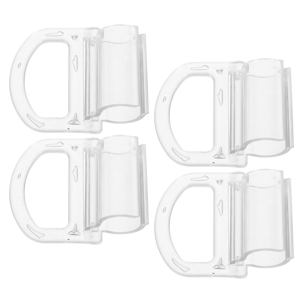 4 Pcs Clear Blind Replacement Handle Cellular Shades Bottom Lifting