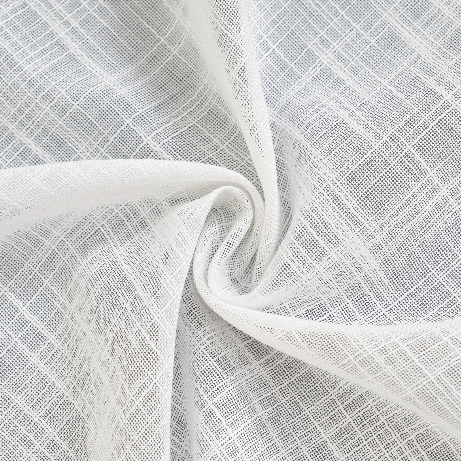 Semi Sheer Curtains- Light Filtering, Machine Washable Tab Top Drapes for Liv…