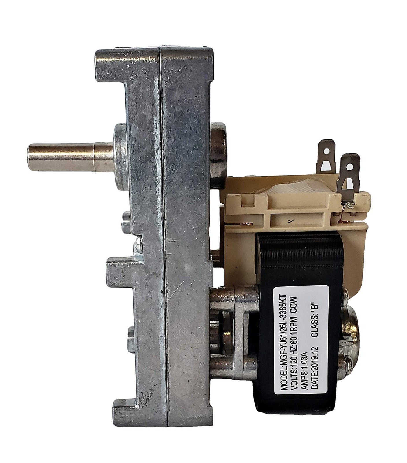 Auger Feed Motor for Englander Pellet Stoves – 1RPM Counter Clockwise Top Bot…