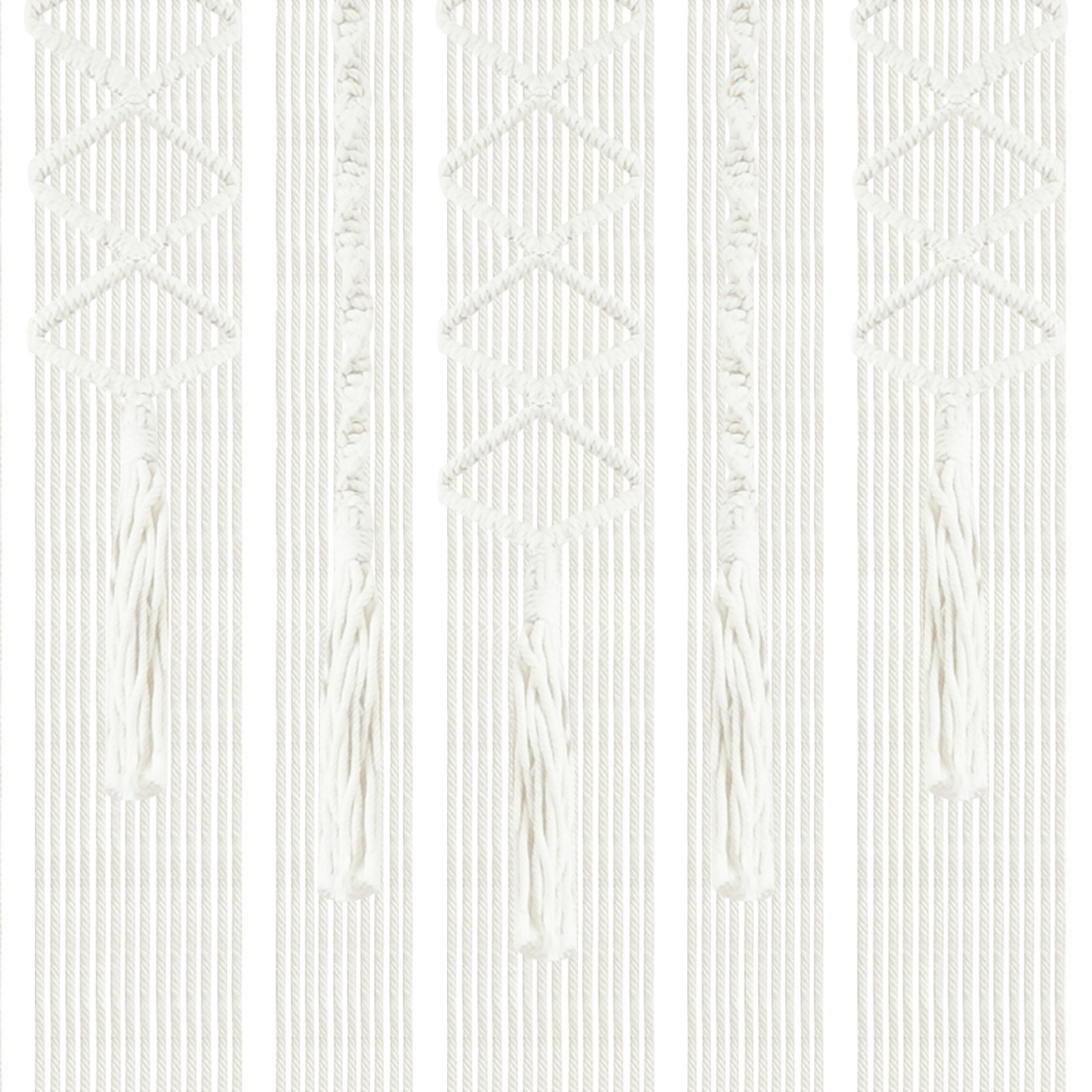 Handmade Macrame Wall Hanging Boho Home Backdrop Door Window Curtain Decor USA