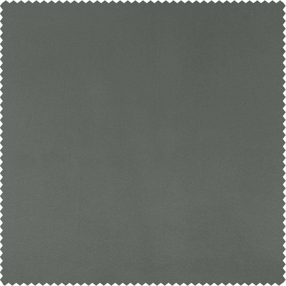 Neutral Grey Rod Pocket Room Darkening Curtain – 50 In. W X 63 In. L (1 Panel)
