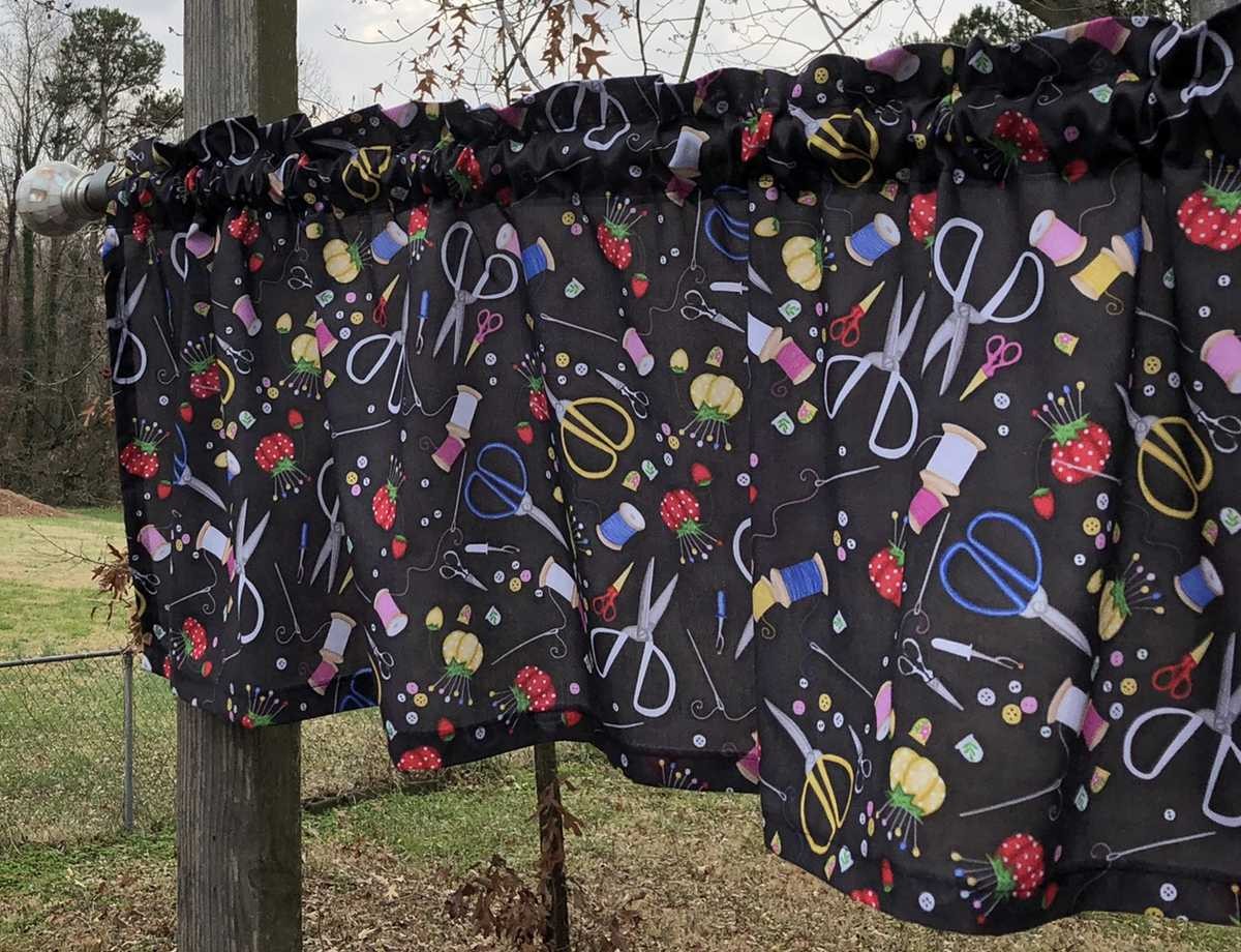 Sewing Notions Valance Sewing Alteration Workroom Shop Window Curtain Valance