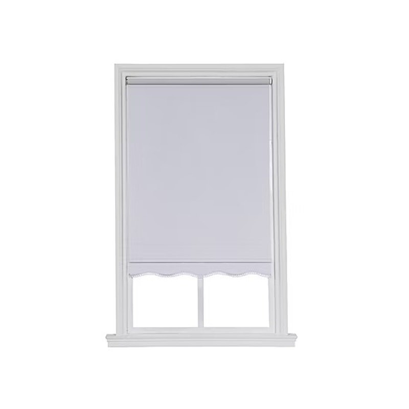 36×64 Charlotte Cut To Width Cordless Blackout Roller Shade Pure White