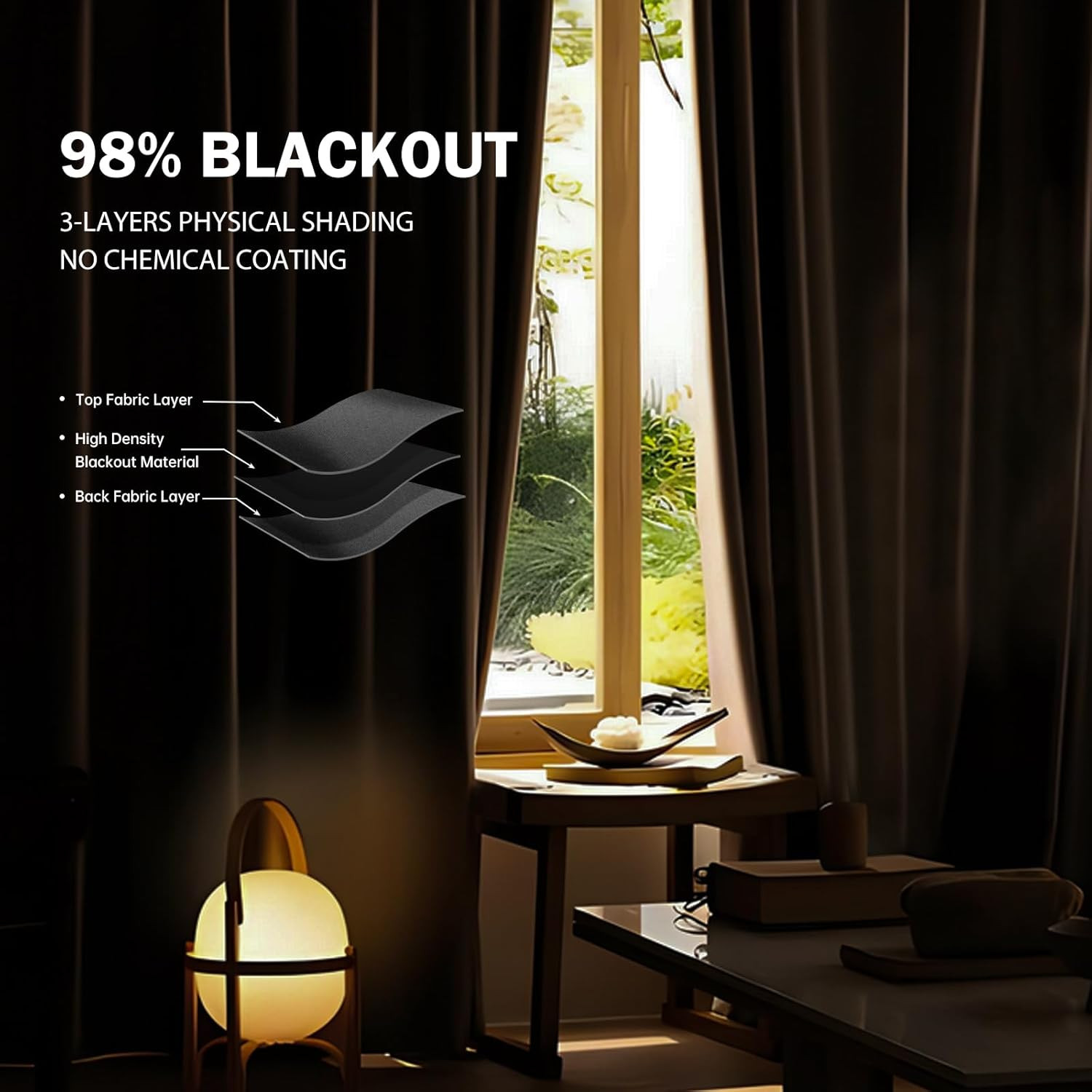 Room Divider Ceiling Mounted Curtains Track Sets Extra Wide Blackout Curtain