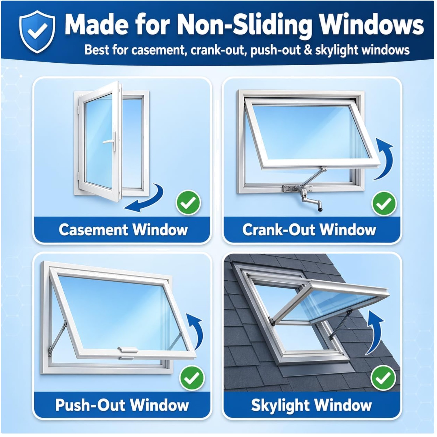 Waterproof Window Vent Kit for Portable Air Conditioners