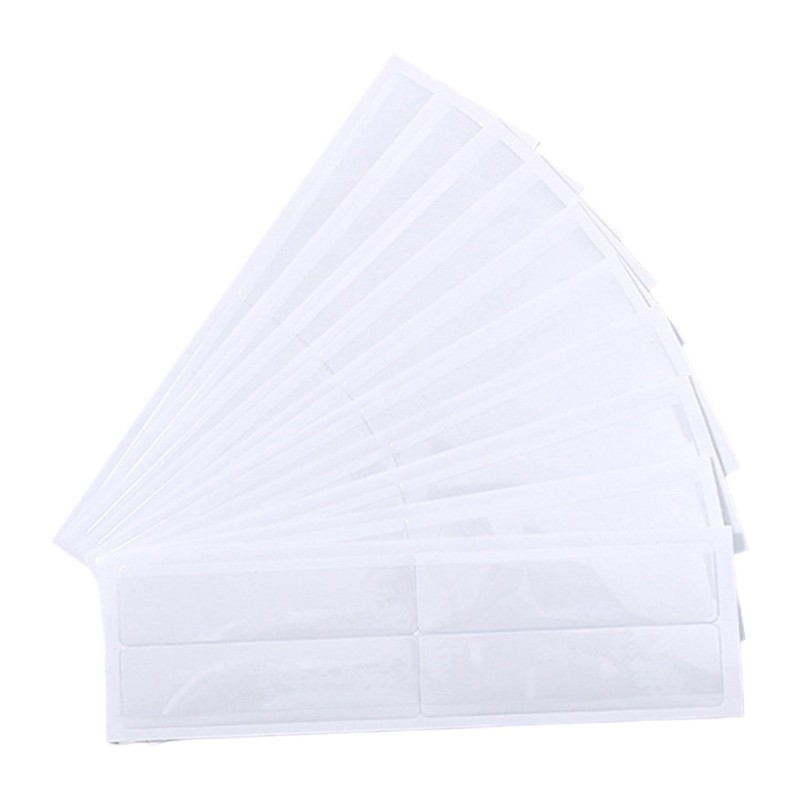 Transparent Adhesive Backed Label Sleeves For Organizing Documents Boxes
