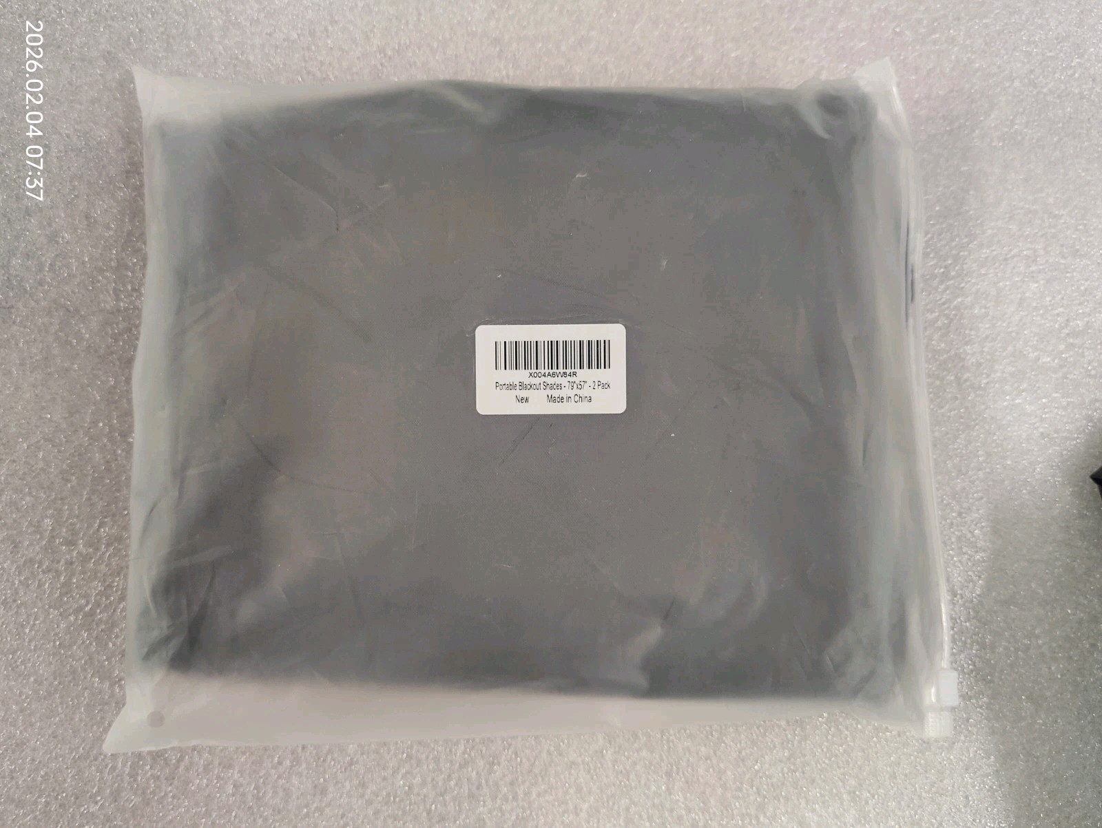 DIY-SHADE 100% Blackout Window Shades 2 Pack Of 79×57 You Cut To Fit Shade