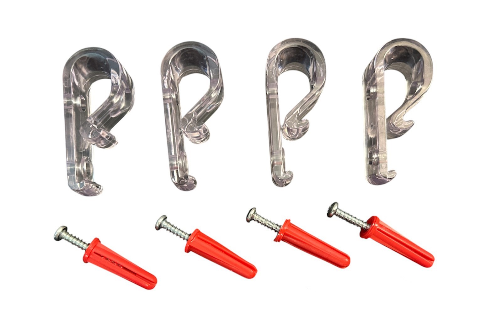 Qty (12) Looped Cord or Chain Hold Down – Tensioner + Screws