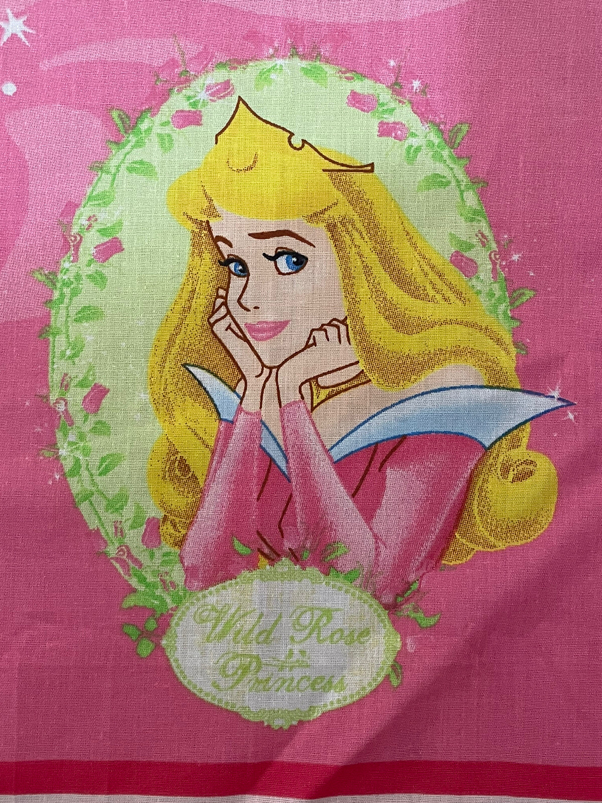 Disney Princess Set Of (2) Pink Decorative Valances 84″ x 17″ New- Open Pack