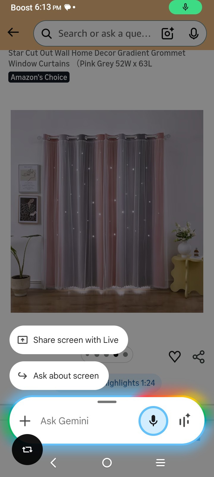 Pink And Grey Ombre Curtains